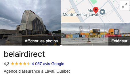Belairdirect Compagnie d'Assurance