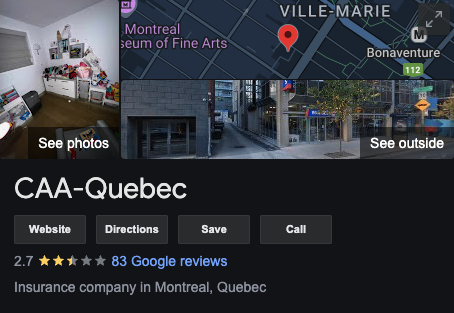CAA Quebec Insurance Company