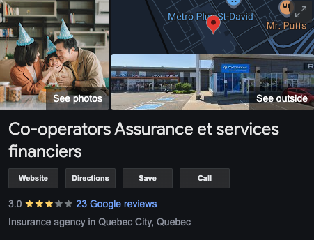 Cooperators Quebec Insurance Company