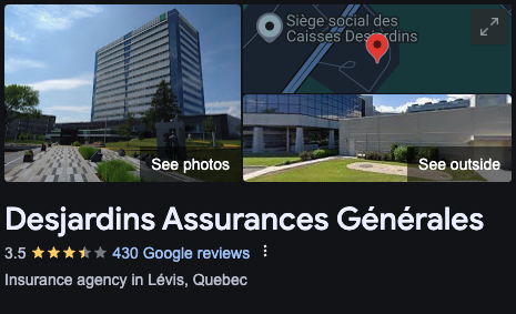 Desjardins Insurance Quebec