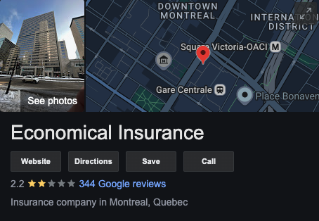 Economical Insurance Quebec