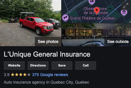 L'Unique General Insurance Quebec