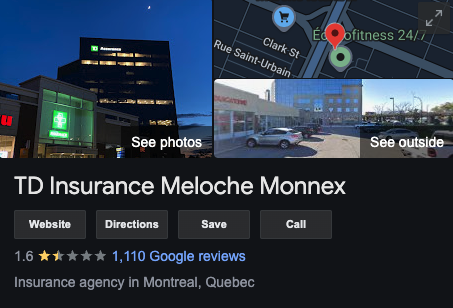TD Insurance Quebec Reviews