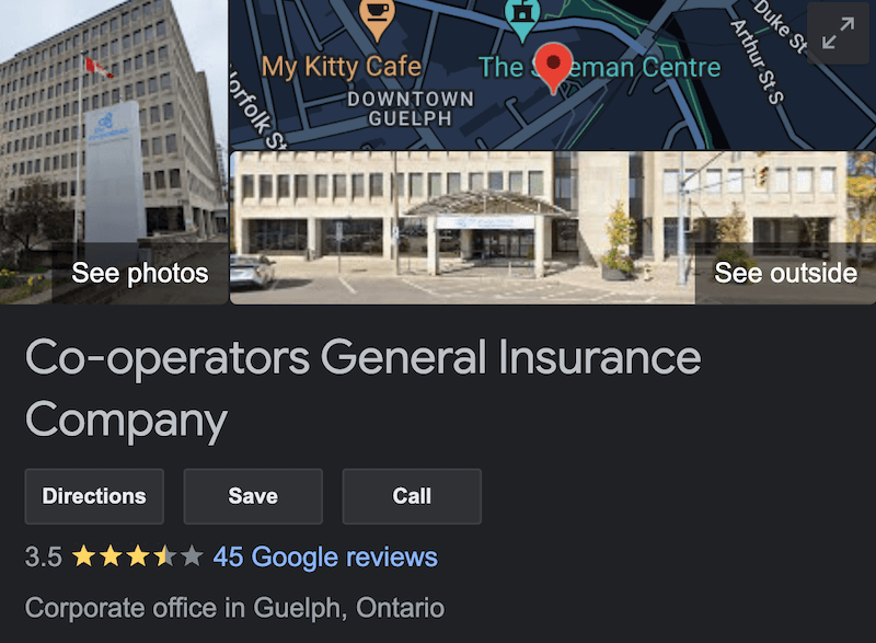 Cooperators Canada Car Insurance | Best Car Insurance Canada List